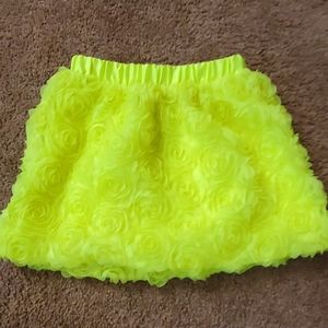 Cat & Jack tulle & satin skirt